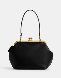 Coach - Glovetanned Leather Kisslock Frame Bag 27