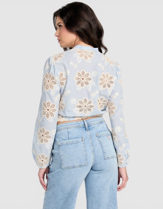 GUESS - Hazel Tie Front Top