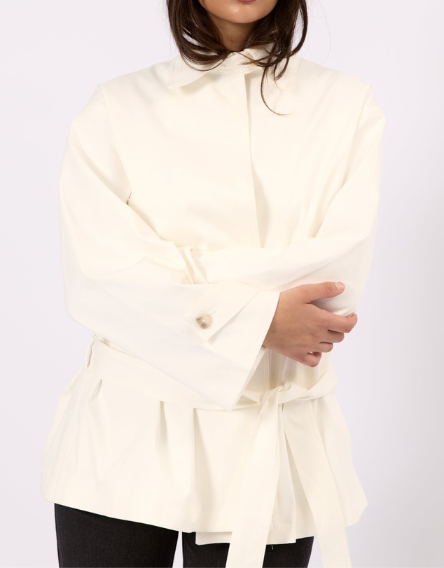 Style Addict - Belted Trench Jacket