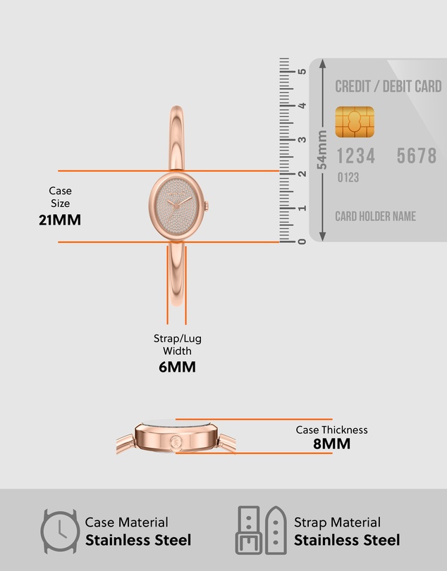 Michael Kors - Maude Rose Gold Analogue Watch
