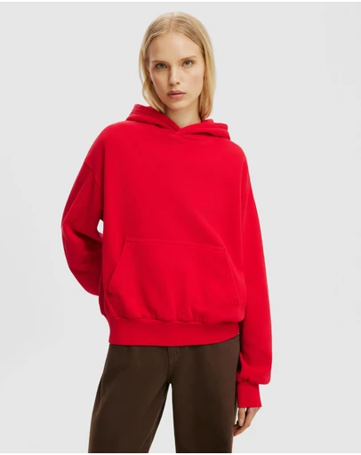 Cotton On - Boxy Fleece Hoodie