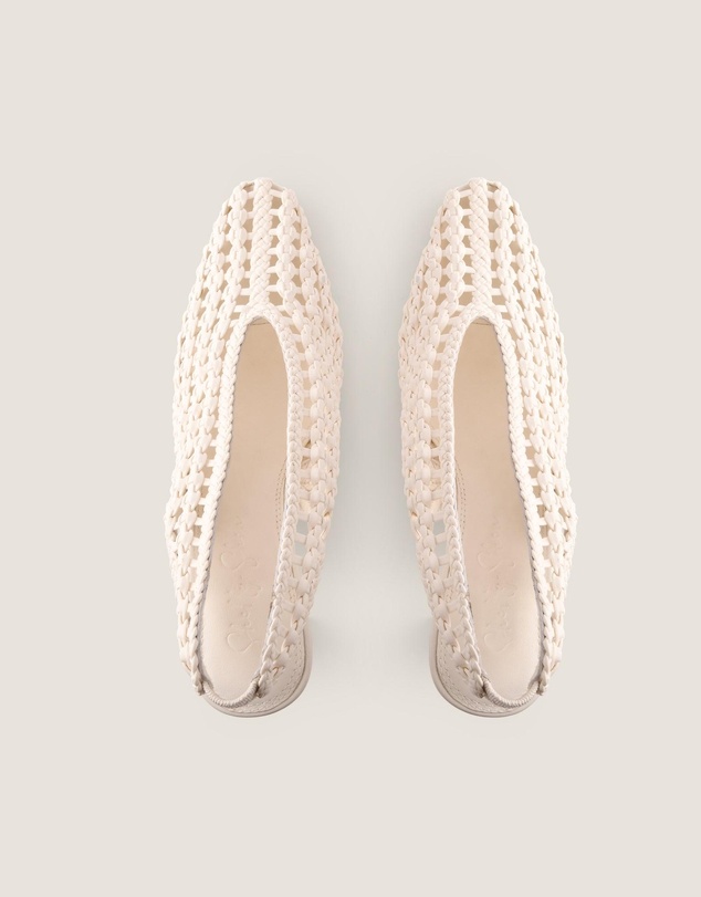 Shelly Shen - Iris High Heels White Leather
