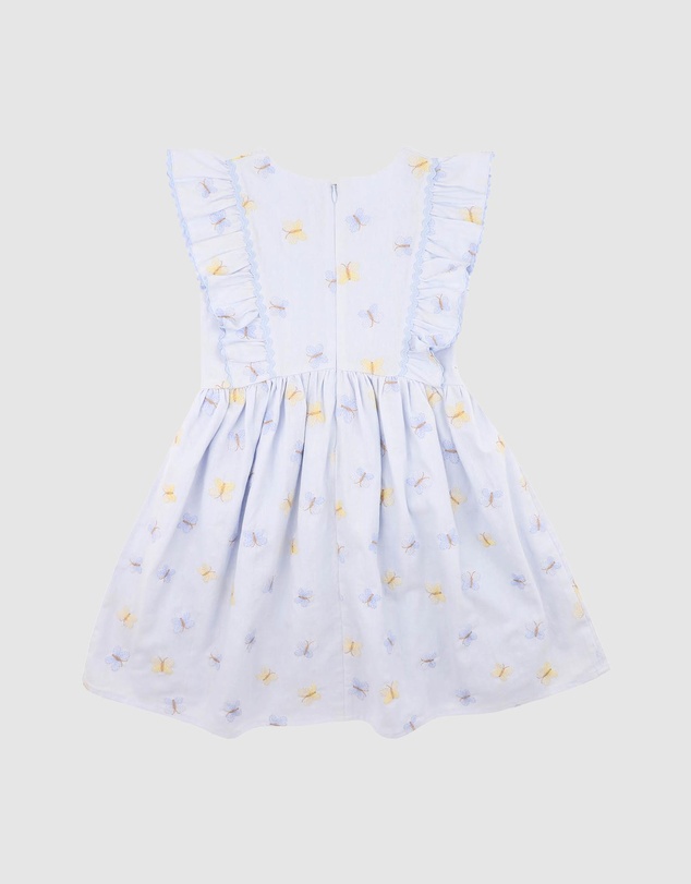 Bebe by Minihaha - Libby Embroidered Butterfly Dress - Kids
