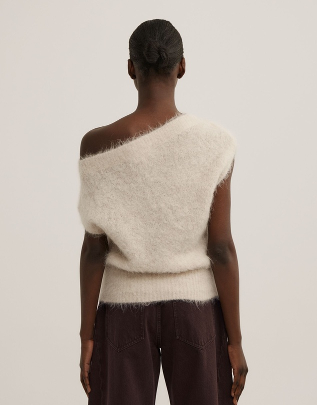 Witchery - Asymmetric Fluffy Top