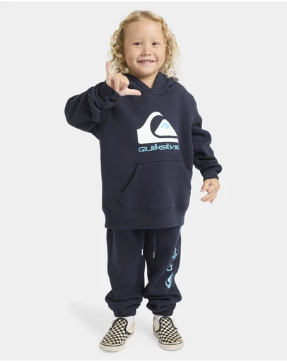 Quiksilver - Boys 2 to 7 Comp Logo Pullover Hoodie