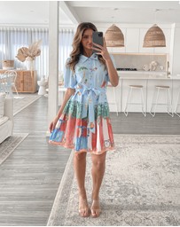 Esther & Co - Dakoda Dress - Multi