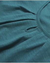 Seasalt - Seasalt Cornwall Blue Appletree Keyhole Detail T-Shirt