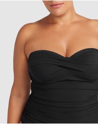 Artesands - Aria Black Botticelli Underwire Bandeau One Piece