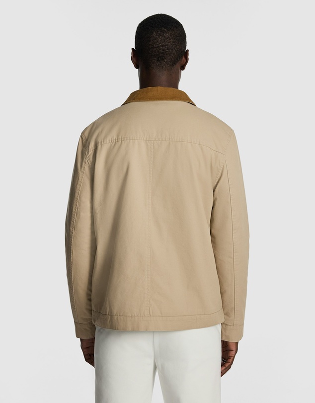 yd. - Fraser Contrast Collar Jacket