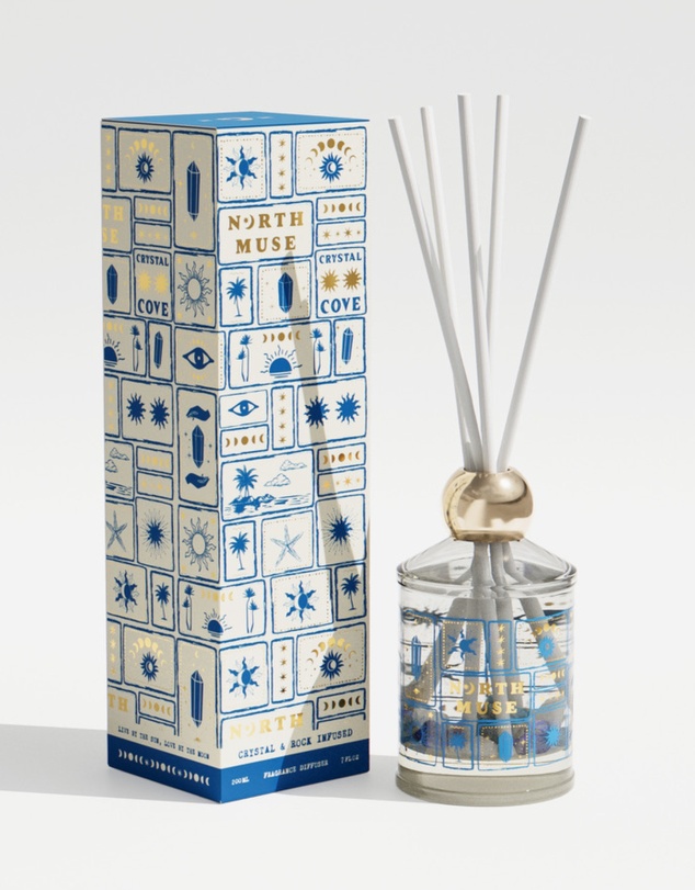 North Muse - Crystal Cove Sea Salt & Sage Diffuser