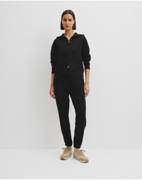 Country Road - Australian Good Earth Cotton Zip Through Hooded Sweat