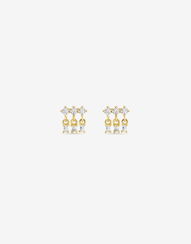 Jackie Mack - Harp Barbell Studs