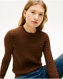 Tommy Hilfiger - Fine Gauge Cable Knit Jumper