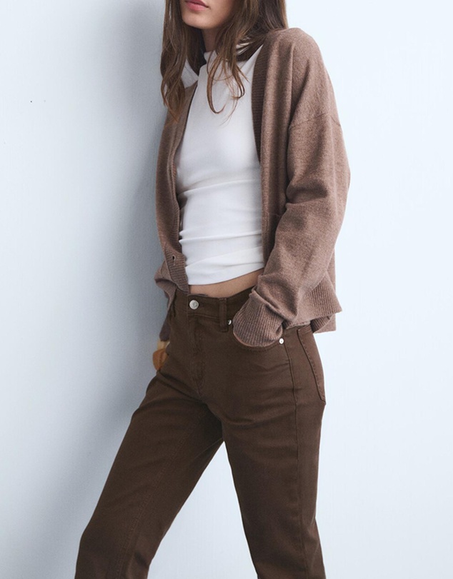 M.N.G - Sienna Flared Cropped Jeans