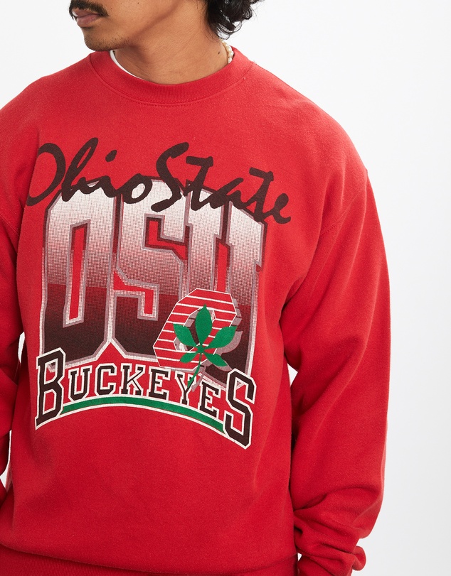 Vintage by The Real Deal - Pre Loved - 90s NCAA Ohio State Buckeyes Sweatshirt