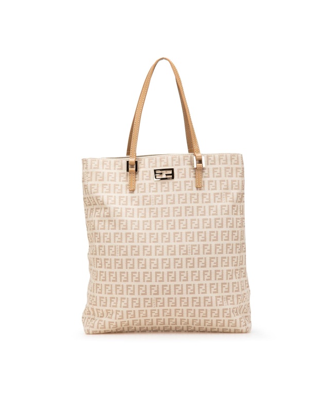 Pre-Loved by Azura Reborn - Pre-Loved fendi Jacquard Shopper Tote