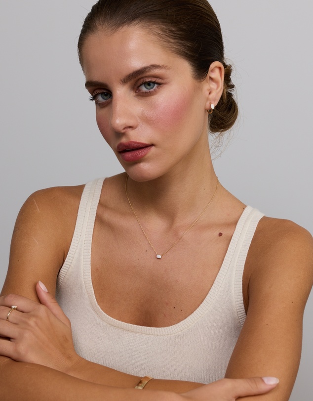 Michael Hill - Australian Opal East-West Necklace in 10kt Yellow Gold