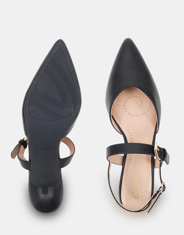 Clarks - Lake Black Smooth