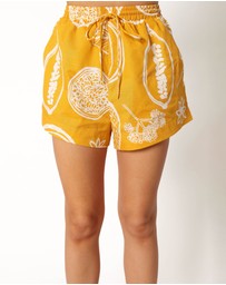 Petal & Pup - Honey Shorts - Yellow