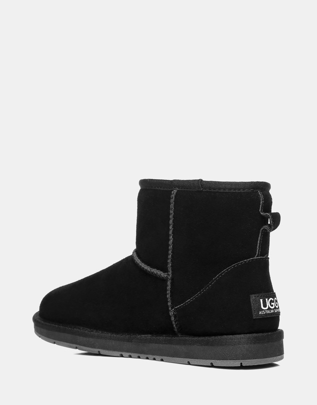 EVERAU - Australian Shepherd Ugg Mini Classic Suede Cow Suede Upper UGG Boots