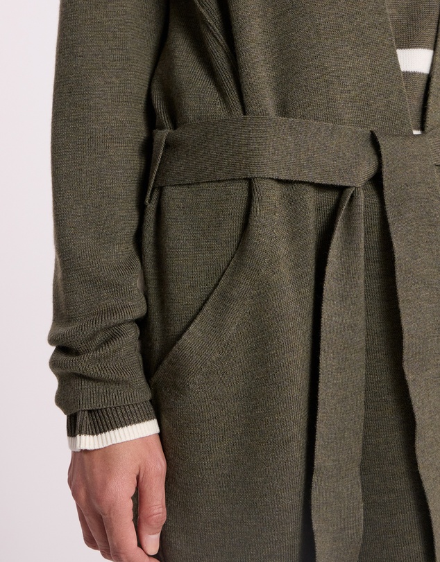 David Lawrence - Valence Merino Longline Cardi