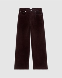 ARKET - Coral Corduroy Wide Jeans