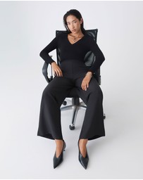 Forcast - Vicky V-Neck Knit