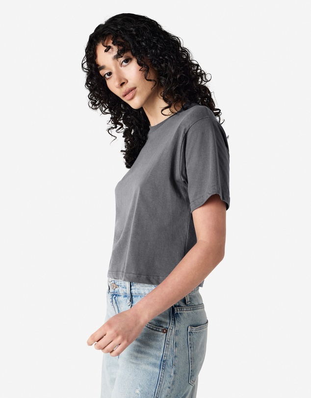 American Apparel - Women's Fine Jersey Boxy T-Shirt