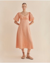 Amelius - Romilly Linen Midi Dress