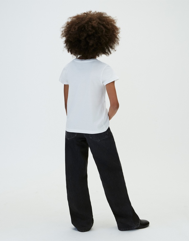 Calvin Klein Jeans - Girls Neckline Embroidered T-Shirt