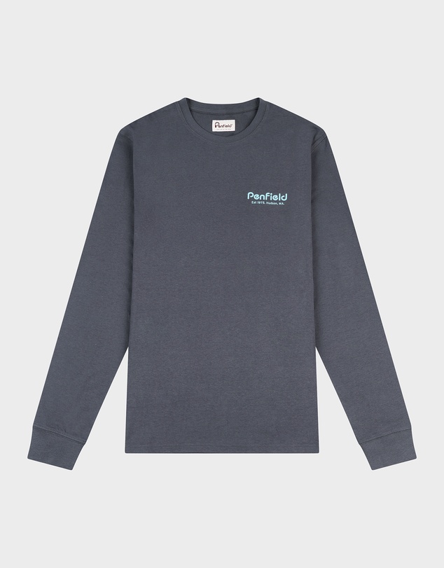 Penfield - Sketch Mountain Back Graphic Long Sleeve T-Shirt