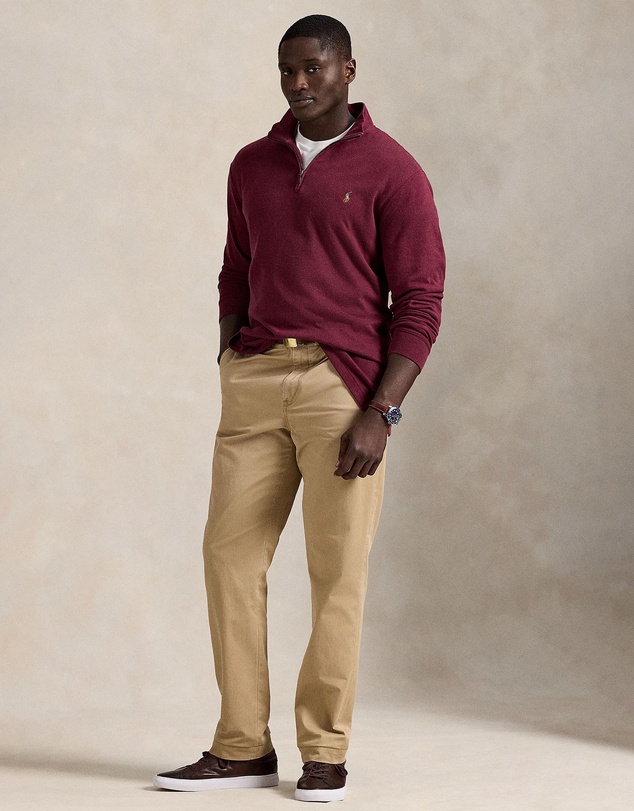 Polo Ralph Lauren - ICONIC EXCLUSIVE - Big & Tall - Estate-Rib Quarter-Zip Pullover
