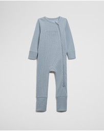 Country Road - Organically Grown Cotton Waffle Jumpsuit