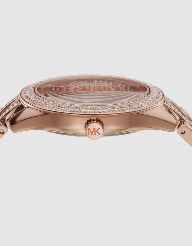 Michael Kors - Harlowe Rose Gold Tone Analogue Watch