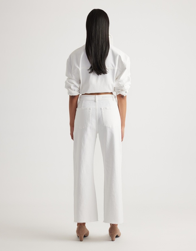 Decjuba - Darcy Cropped Wide Leg Jeans