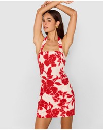 MINKPINK - Rosela Halter Mini Dress