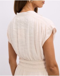 The Fated - Della Gathered Mini Dress