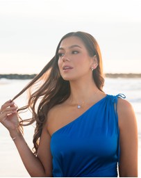 Georgini - GEORGINI OCEANS WHITSUNDAYS FRESHWATER PEARL EARRINGS SILVER