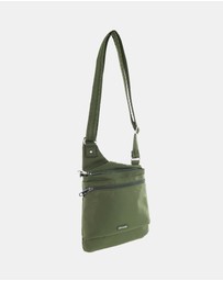 Pierre Cardin - Pierre Cardin Nylon Anti-Theft Cross Body Bag