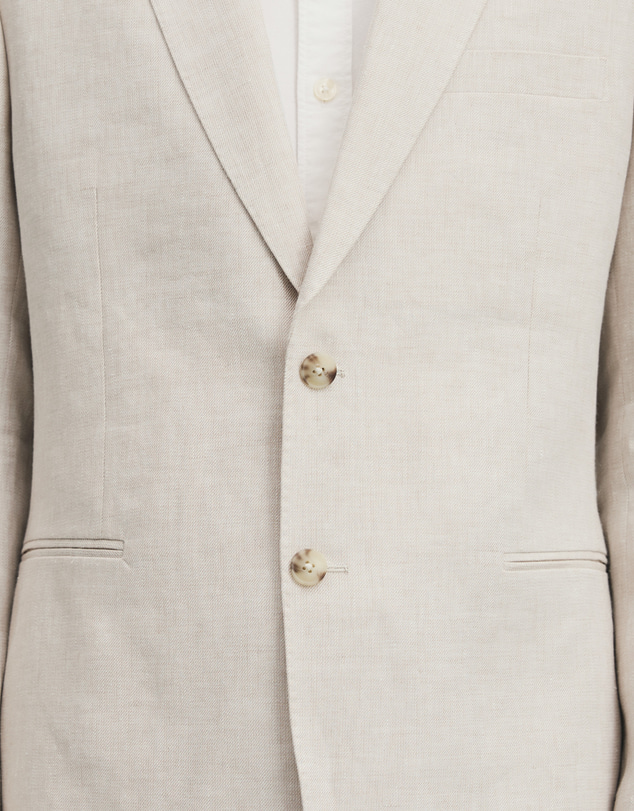 Country Road - Regular Fit Linen Twill Jacket