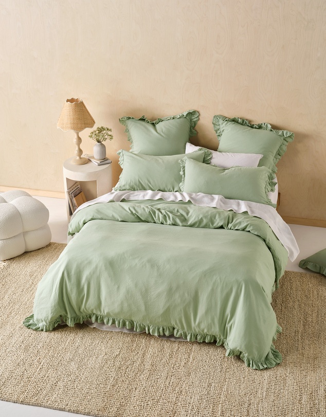 Linen House - Vintage Ruffle Quilt Cover Set