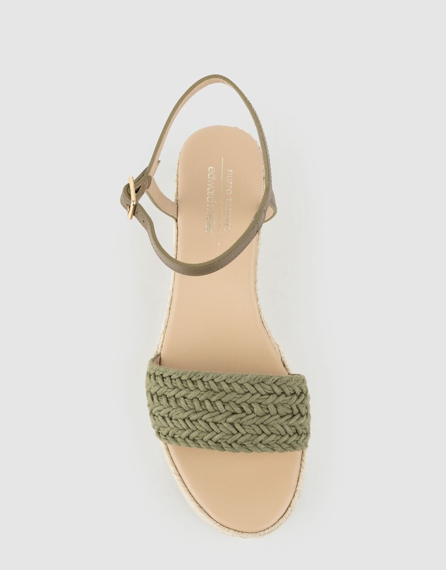 Edward Meller - MARTINA Woven Front Espadrille
