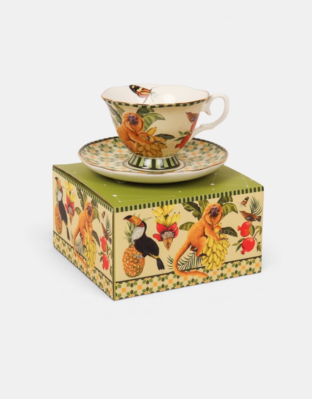 La La Land - Tea Cup & Saucer Brazilian Summer