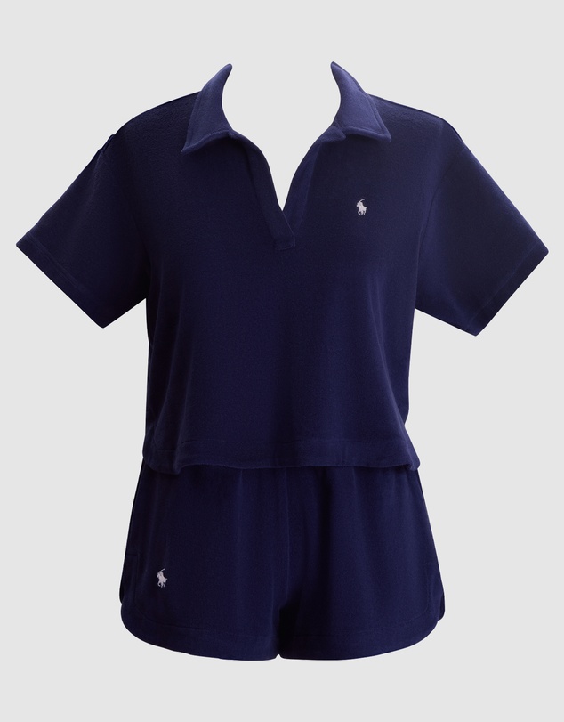 Polo Ralph Lauren - Organic Cotton Terry Top & Shorts Beach Coord