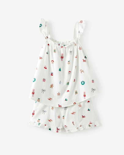 Cotton On Kids - Adults Babydoll Family Christmas Pj Set