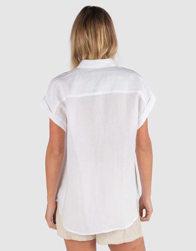 CAMIXA - CAPRI Short Sleeve Linen Shirt