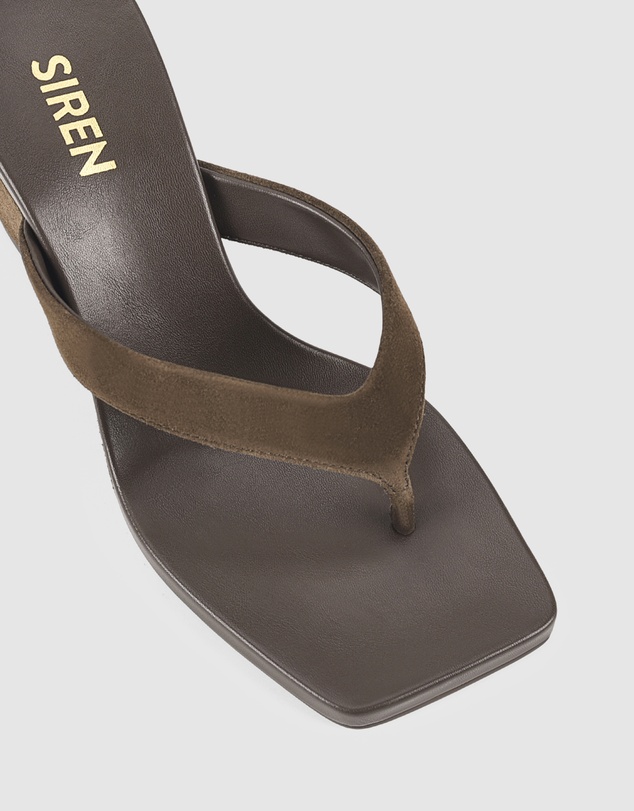 Siren - Melrose Thong Wedges