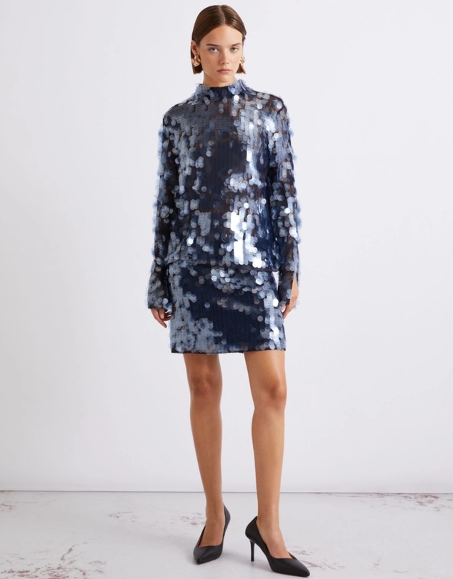 Marella - Sequin Tulle Top
