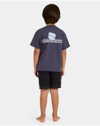 Billabong - Boys 0 to 7 Groms Dot Com T-Shirt