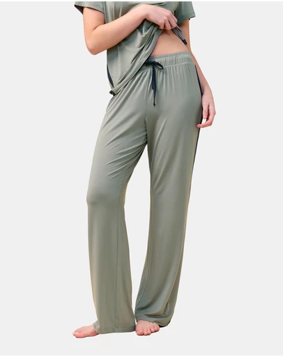 Gingerlilly - Inez Bamboo Pant with Stripe